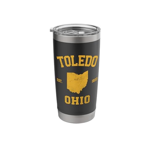 Toledo Ohio Stainless Steel Insulated Tumbler