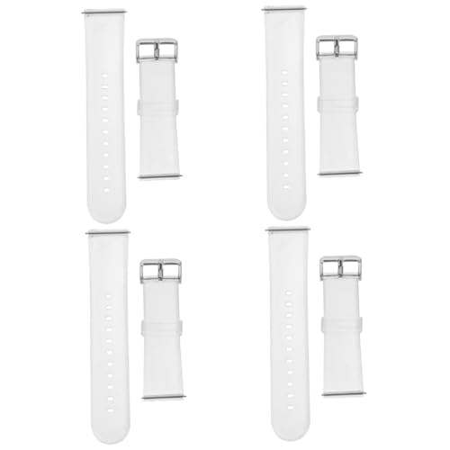Bracelet universel HEMOTON en PVC étanche et résistant lot de 4 bracelets de montre