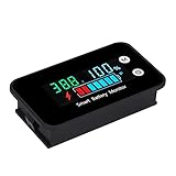 TAIYANBEST ポータブルバッテリー 12V 24V 36V 48V 60V 72V カーカートバッテリーテスター デジタルバッテリー容量 7-100V