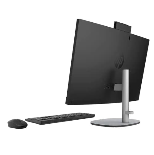 Image of ME2 Customized HP 24 Copilot+ AIO (All-in-One) PC 23.8 inch Touch IPS FHD | Adjustable Tilt, AMD Ryzen AI 5 340, 50 Tops AI, 16GB DDR5, 512GB PCIe SSD, WiFi 6, IR Webcam, Wireless KB /Mouse, Win 11 Pro