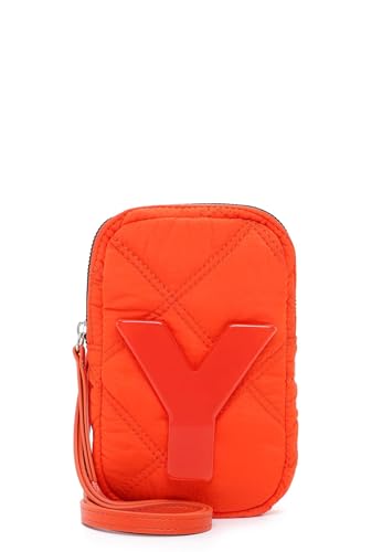 Suri Frey Evy Handyetui Orange, pochette de téléphone aux finitions soignées
