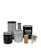HERO Maintenance Filter Kit For CASE DX24E Compact Tractor Filters Compatible With OEM SBA314531174