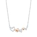 Produktbild Amor Kette mit Anhänger für Damen, Sterling Silber 925, Zirkonia (synth.) Herz
