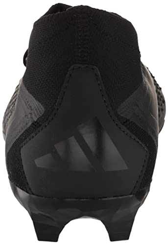 Adidas Unisex Predator Accuracy.3 Firm Ground Soccer Shoe, Black/Black/White, 13 Us Men #TOP2