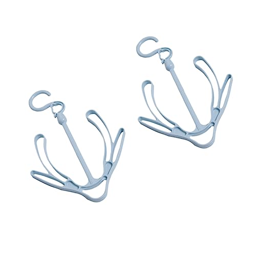 10 piezas Perchero de zapatos resistente al viento para balcón