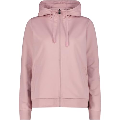 Veste lilla Susy CMP zippée avec capuche pour protection thermique