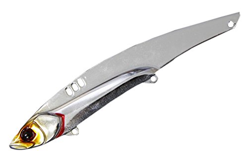 JACKALL Metal Vibe Big Backer, 5.0 inches (128 mm), 1.6 oz (44 g), Super Sagoshi Silver