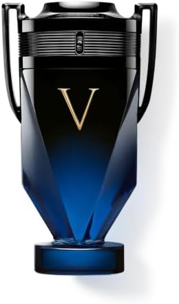Rabanne Invictus Victory Elixir Parfum for Men - Long Lasting Intense Amber Woody Spicy Men's Perfume with Cardamom, Lavender & Vanilla - Trophy Bottle French Fragrance Spray