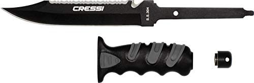 Cressi Predator Knife - Black/Silver #TOP2
