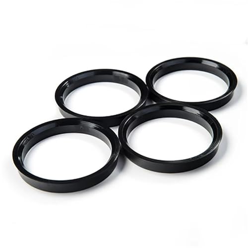 Anneaux de centrage 66.6-57.1mm anti-vibration pour stabiliser les roues de voiture