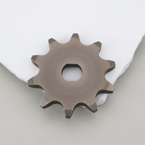 AS Axis Spindleon 10T Motorcycle 420 Chain Gear Sprocket 10x8.5mm Compatible with ATV Go Kart Quad E-Bike - 4