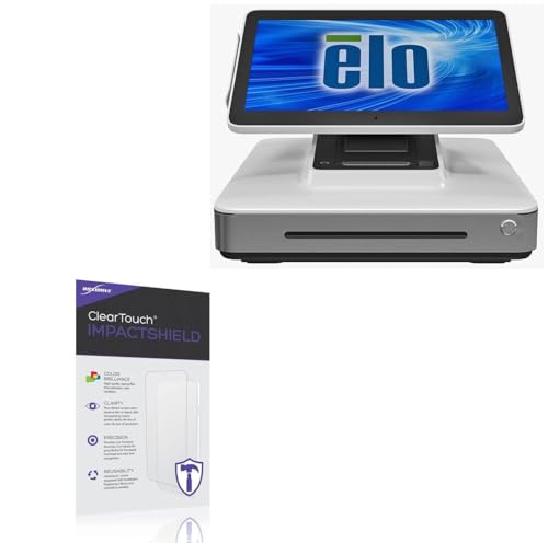 BoxWave Screen Protector Compatible With Elo PayPoint - ClearTouch ImpactShield (2-Pack), Impenetrable Screen Protector Flexible Film