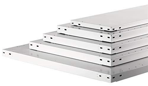 Fachbodenregal Schraub,Grundf.,2500x1000x800mm,FL 230kg,grau