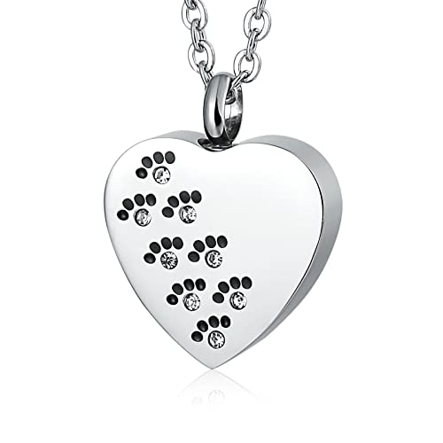 Collier pour le cœur de cendres pour chien et médaillon hommes femmes