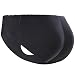 Everbellus Women Padded Panties Butt Hip Enhancer Briefs Seamless Underwear Black M