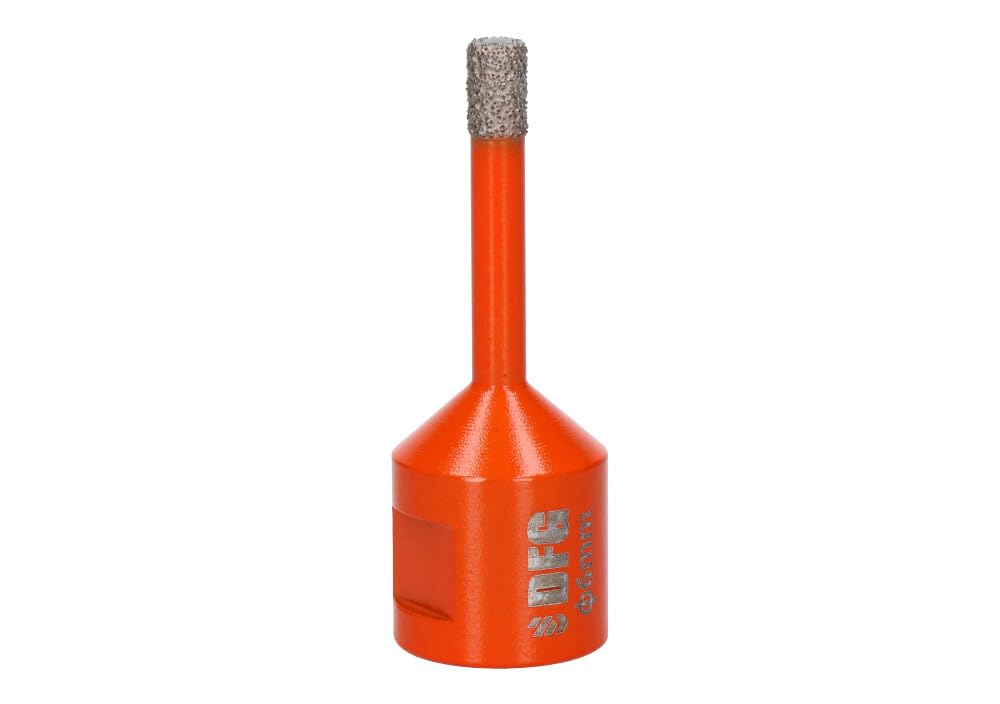 Zestaw 11 otwornic diamentowych 6-68 mm do szkła, gresu i płytek ceramicznych, mocowanie M14, wiercenie na sucho + adapter