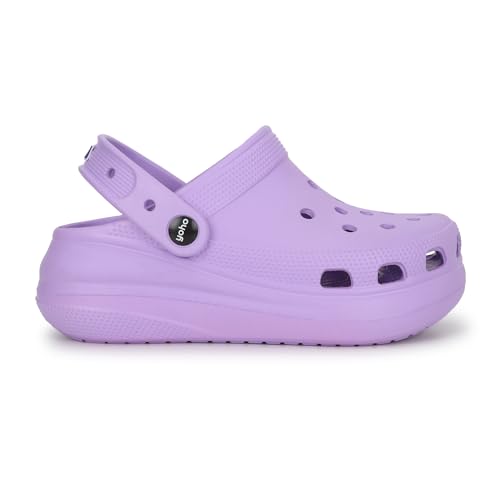 Image of YOHO High Heel Clogs for Women | Waterproof Monsoon Footwear & Rainy Sandals | Lightweight Cushioned Chappal