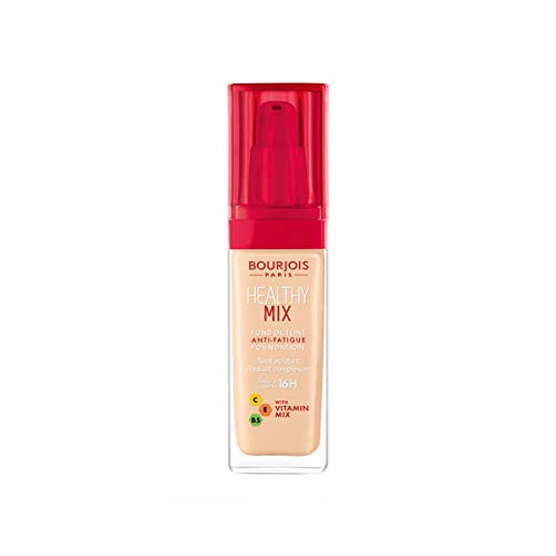2 x Bourjois Healthy Mix Anti Fatigue Foundation 30ml Sealed - 51 Light Vanilla