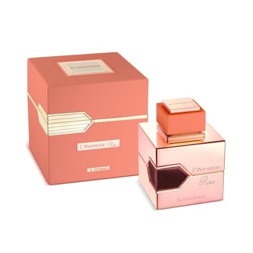 Al Haramain L'aventure Rose for Women Eau de Parfum Spray, 3.4 Ounce