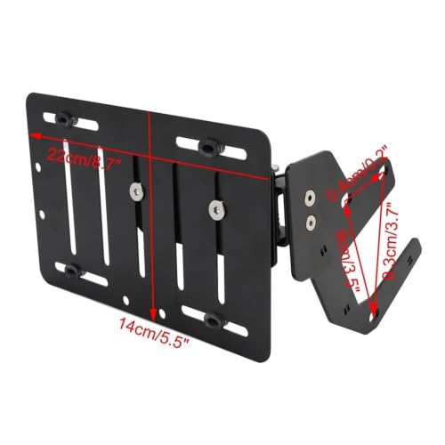 Support de plaque latéral moto idéal pour virées et customiser FTR1200 2019 - 3