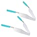 Angoily 2Pcs Gâteaux Coupeurs de Gâteau à Gâteau Acier Inoxydable Serveur de Gâteau à Gâteau de Gâteau à Gâteau Outils Gâteau Couteau Gâteau Gâteau Découper Pain Grêle Pain Pizza pour