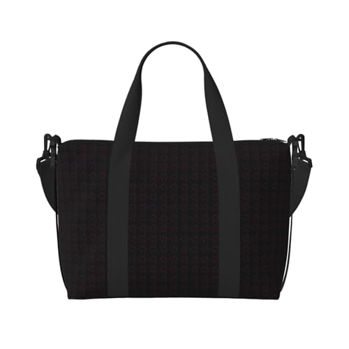 Sac de voyage polyvalent homme femme grand format motif rose