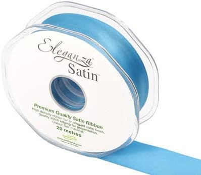 Eleganza Double Faced Satin 10mm x 20m Pistachio No.27, 10 mm x 20 m