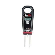 SpotOn 3 in 1 Pocket Soil Analyzer, Precise and Accurate Handheld EC Meter with Bluetooth App Connectivity. Helps to Understand Plant Nutrition Needs.