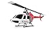 Amewi Bell 206 PRO brushless CP Elicottero 6 canali 6G RTF RC telecomandato, bianco/rosso immagine