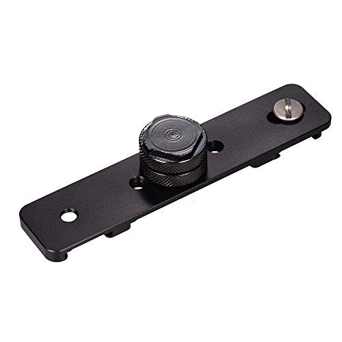 Andoer — Suporte de suporte de suporte para suporte de barra de extensão de calçado duplo de liga de