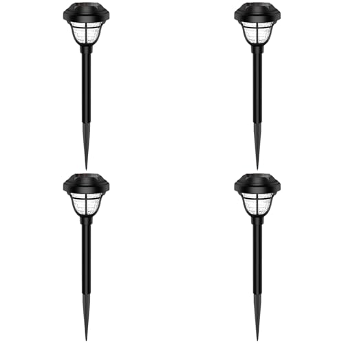 Lampe solaire extérieur étanche avec abat-jour diamant effet chaud