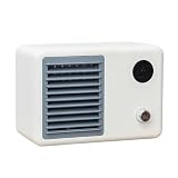 Mini Ventola Del Condizionatore D'aria Di Raffreddamento Ad Acqua Umidificatore Dispositivo Del'aria A 7 Colori Freschezza A Lunga Durata(White)