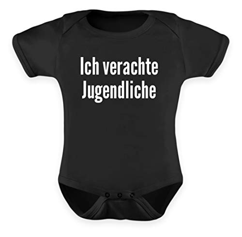 Body bébé noir 0-6 mois aux finitions soignées en tissu premium