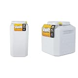 Gamma2 Vittles Vault Pet Food Storage Container Bundle - 80lbs [14' L x 28' H] & 25lbs [12' L x 13.75' H] Sealed Dog and Cat Food Containers, Made in USA