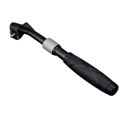 Cayer Poignée Pan Bar Structure Aluminium pour Tête de Trépied Vidéo K3 K6 K10 H6