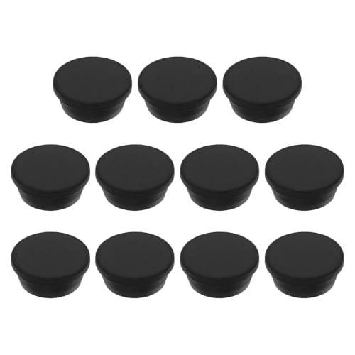 Image of MECCANIXITY 11pcs T-Shaped Silicone Plugs 35.3mm 1-3 /8 Inch Dia, Black | Snap in Plug Hole Seal Cover Round Rubber Stopper for 34-35.3mm Holes Kitchen Rubber Bulkheads Waterproof Sealing