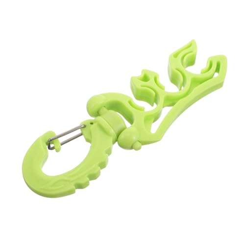 GOOHOCHY Diving Hose Holder Clip Buckle Scuba Double Hose Clip for Low Pressure Regulator Stable Attachment for Snorkeling Accessories and Diving Gear Management