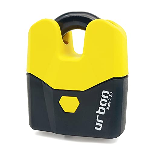 Cadenas de sécurité double fermeture URBAN U8K pour antivol moto et chaîne blindée
