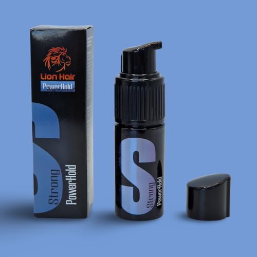 Lion Hair. PowerHold. POLVO DE VOLUMEN con PULVERIZADOR/formato PREMIUM/Fijación Fuerte/Polvos de peinado o texturizador pelo hombre y mujer/Styling Powder. 2 fijaciones distintas.