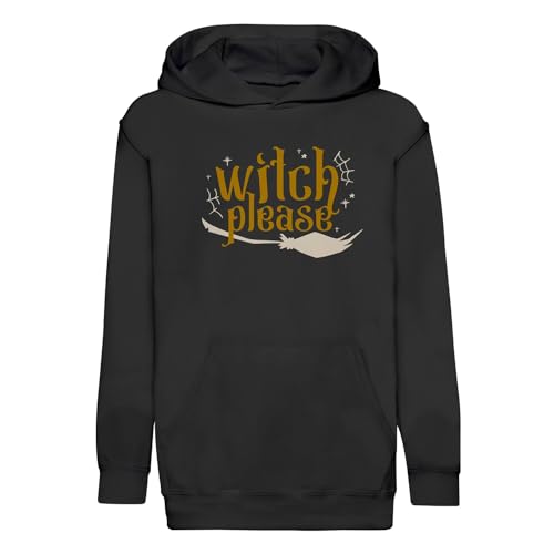 Hoodie Sweat à Capuche Enfant Witch Please Premium pour la fête de Halloween