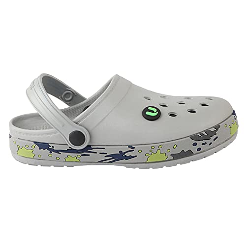 Image of URJO Splash Kid's Clogs /Sandals with Adjustable Back Strap Ultra Soft & Flexibility Anti Skid Comfortable Waterproof Daily Mules Clogs /Sandals Boy's & Girl's