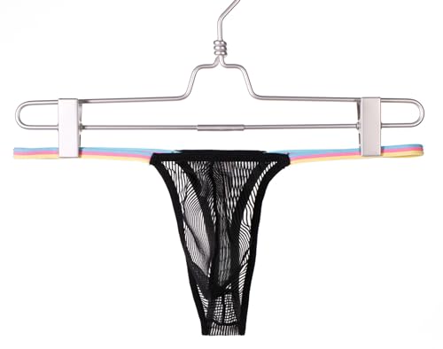 Men's Striped Transparent Thong Lightweight And Ultimate Comfortable Underwear4