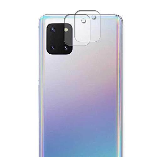 Zore Galaxy ile uyumlu A91 (S10 Lite) Nano Kamera Koruyucu Renksiz