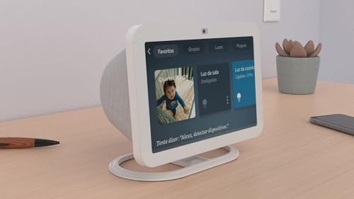 Suporte Ajustável Compatível Com Alexa Echo Show 8 3 Geração (Branco)
