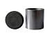 OTOOLWORLD Smelting Lab Graphite Crucible with Cover Lab Supply 40MM X 40MM
