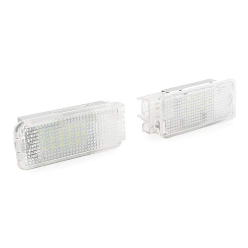 Cnfang4 Clear Lens White LED Side Door Courtesy Welcome Light Lamp for Peugeot 1007 206 207 306 307 308