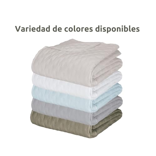 Colcha de Verano Cama 105 Donegal Collections Kaki 200x260 cm 8