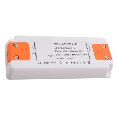 Pilote LED 60W 12V tension constante transformateur plastique pour bande lumineuse