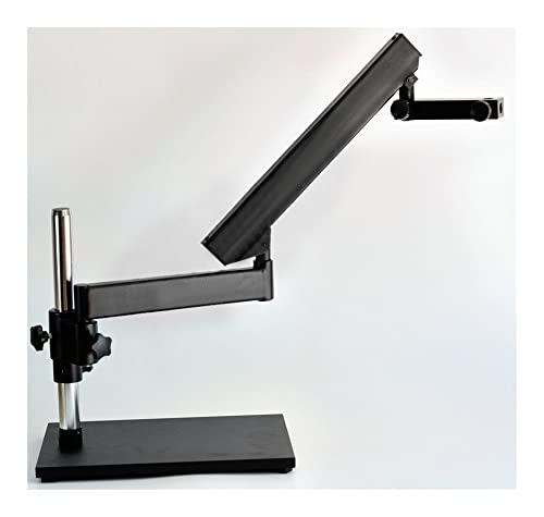 Microscope Articulating Arm with Base Plate for Stereo Microscopes + 76mm Arm Focuse(Stand C)