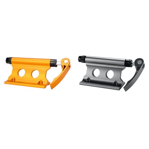 2個セット 自転車 前フォーク受け バイク フォーク マウント アルミ合金 耐久性 超軽量 防錆性 車載ベース 室内保管 自転車ブロッククイックリリース ロードバイク マウンテンバイク固定 車載 保管 運搬用